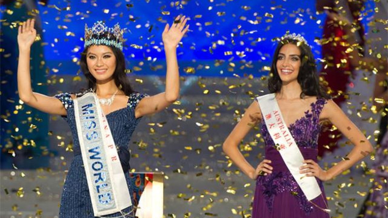 Australias Jessica Kahawaty Comes Third In Miss World Despite Her Costume
