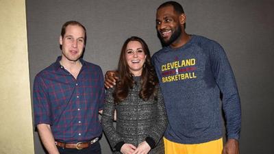 LeBron James Cares Not For Royal Protocol, Puts Sweaty Pits All Up On Kate