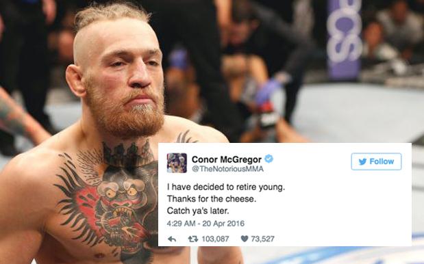 How Athletes Are Reacting to Conor McGregor's Retirement Tweet