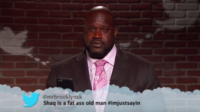 WATCH: Steph Curry, Shaq, Blake Griffin + More Read Mean Tweets On Kimmel