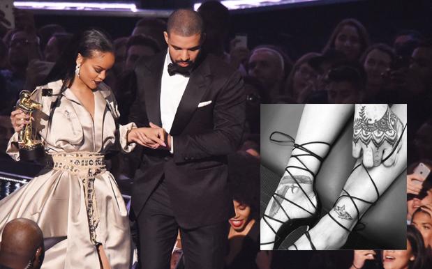Rihanna Erased Her Last Memory Of Drake Relationship By Redoing Tattoo -  Urban Islandz