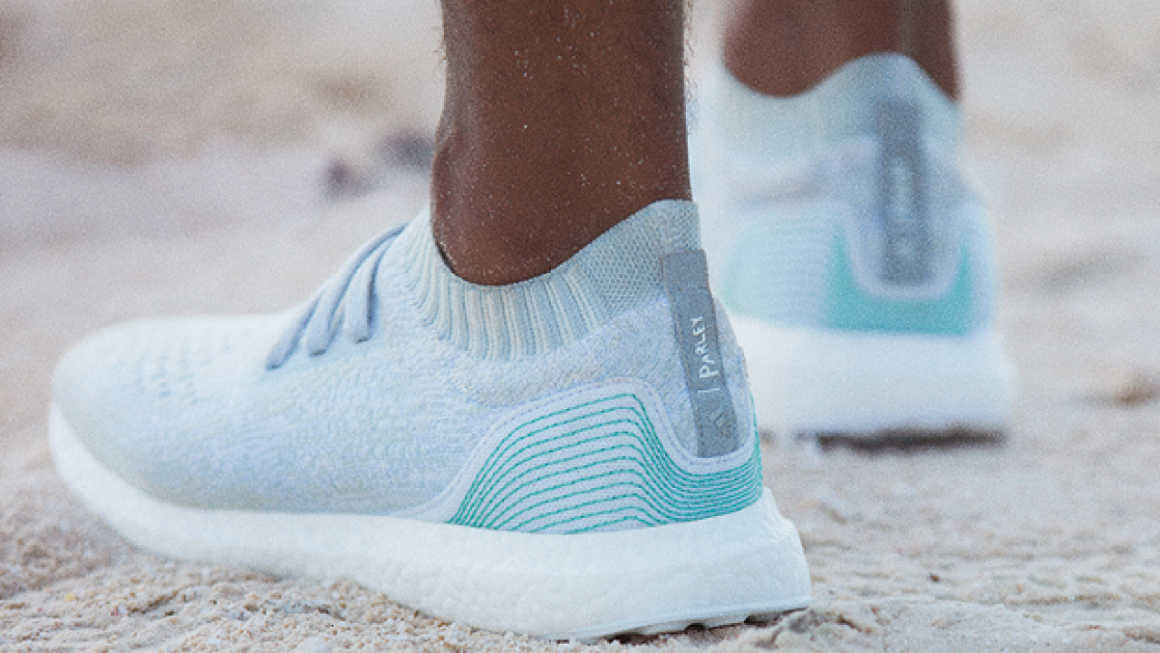 Adidas Pick Up Yr Litter & Drop Sneaker That's 95% Plastic Ocean Trash