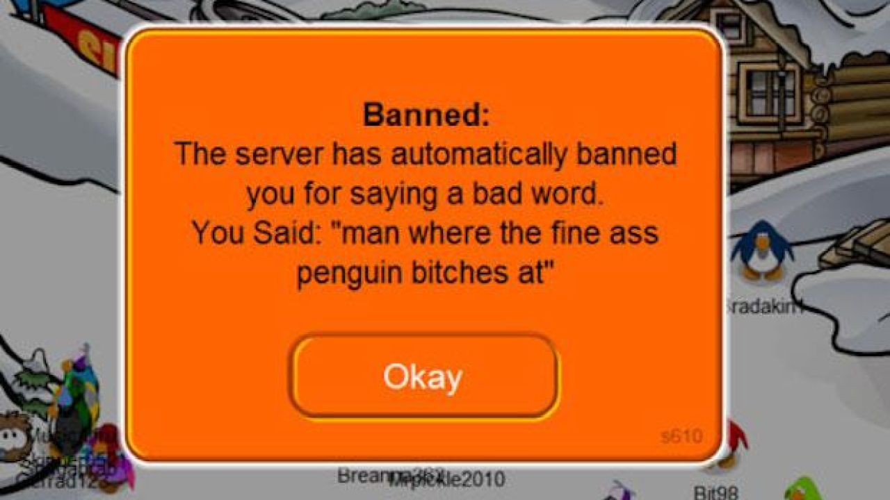 Seeing How Fast You Can Get Banned From 'Club Penguin' Is Now A Competition