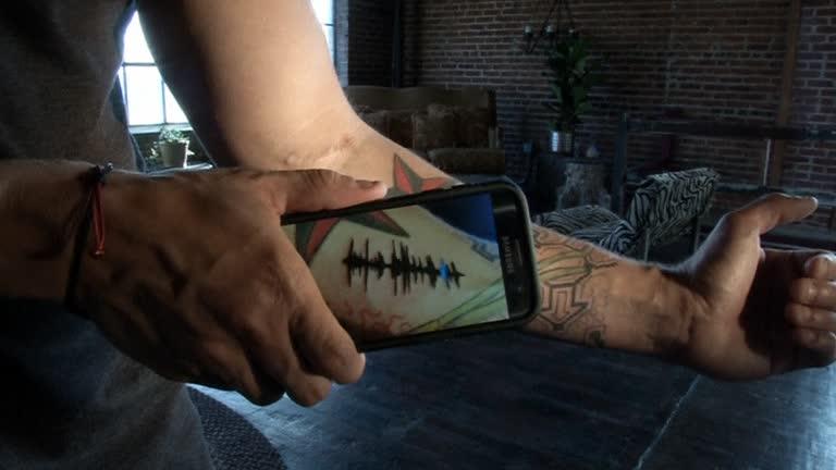 Soundwave Tattoos Use App to Translate Image to Sound
