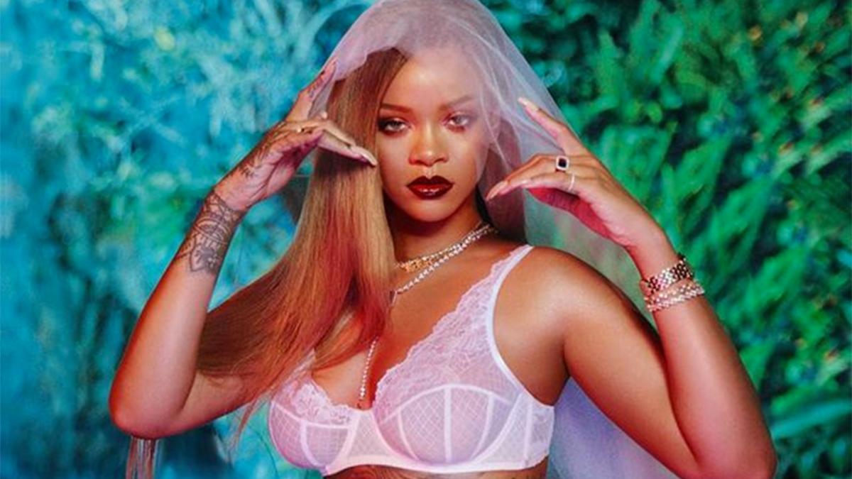 Rihanna Is A Sexy Bride In Savage x Fenty New Lingerie Campaign