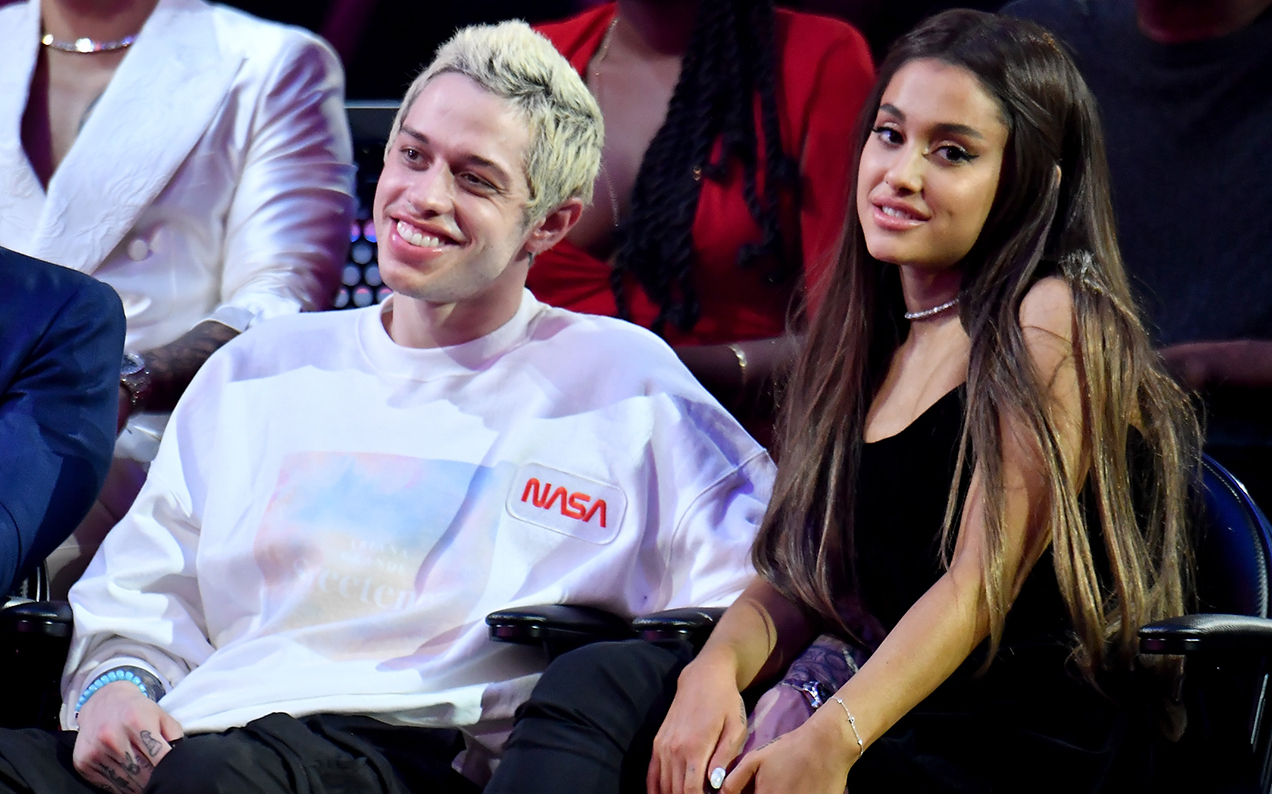 Ariana Grande inks over the matching engagement tattoo she got with Pete  Davidson Photo