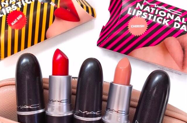 MAC Cosmetics giving away free lipstick on National Lipstick Day!