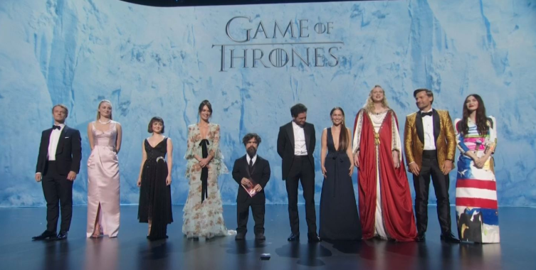 Game Of Thrones' Cast Takes Emmys Stage For One Final Hurrah