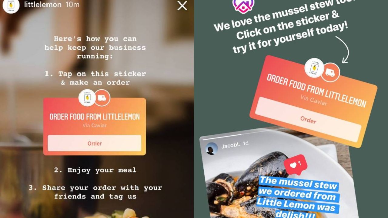 You Can Totally Order Food From Your Local Fave Through Instagram Now