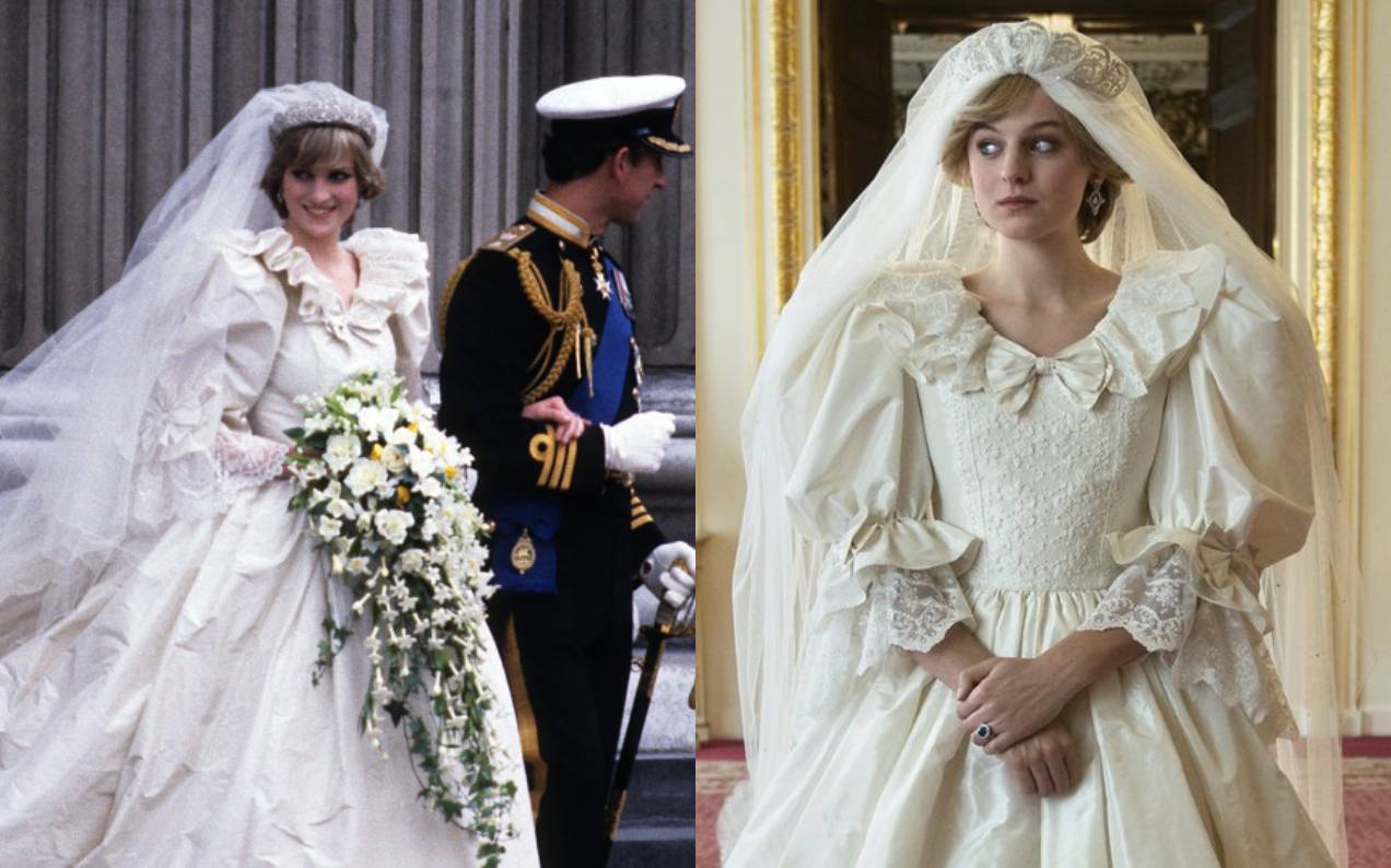 Princess Diana's wedding dress is one of the most famous and most beautiful  in the history of the British royal family.😍 She had a… | Instagram