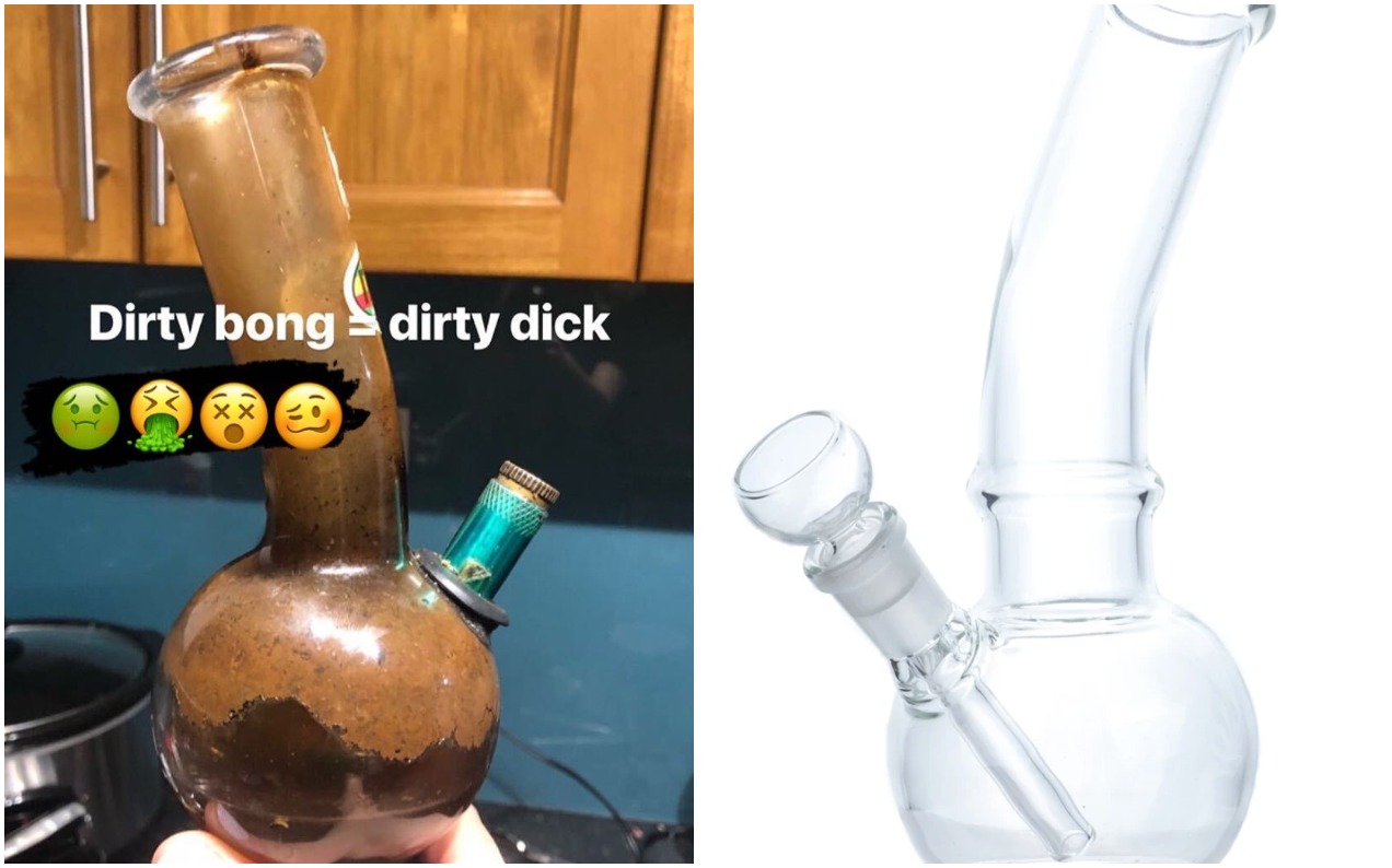 How can I clean the inside of this bong? : r/CleaningTips