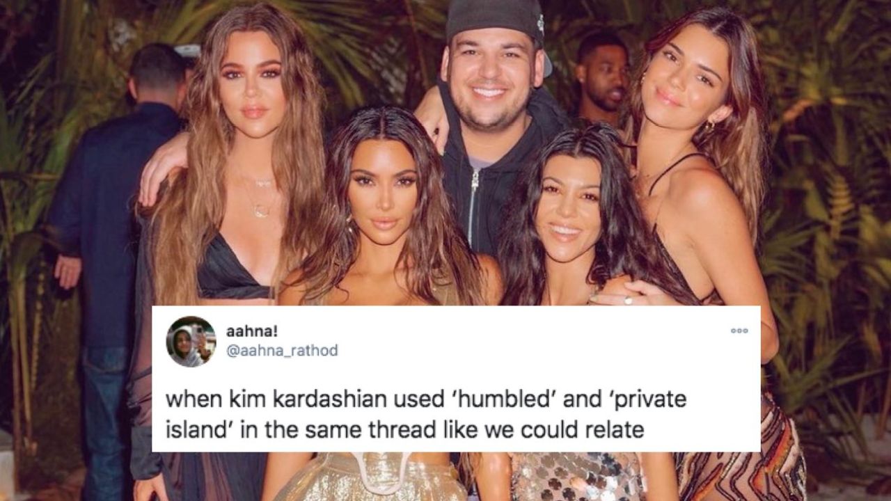 Kim Kardashian S Private Island Birthday Bash Is Today S Bleakest Meme