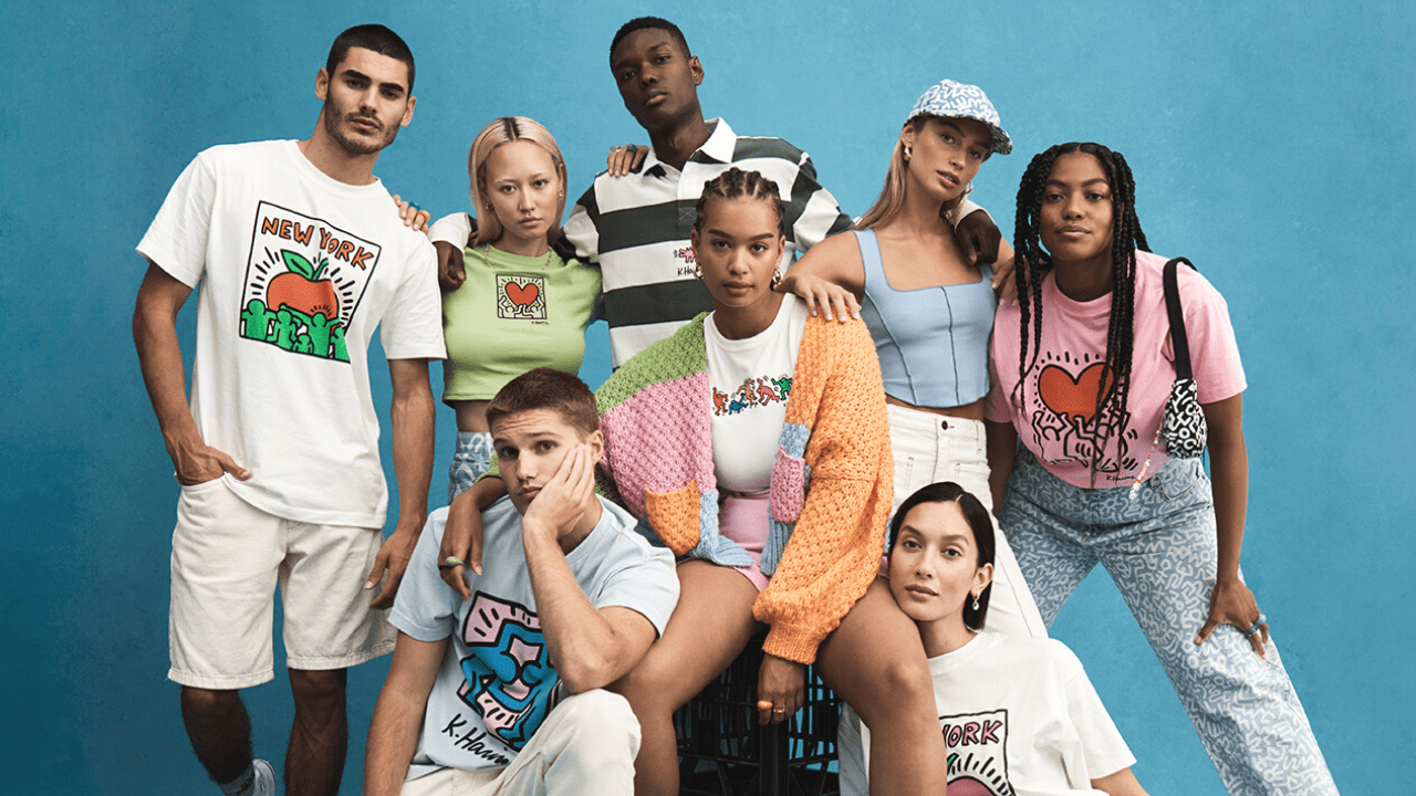 Cotton On Released A Keith Haring Collaboration With The Iconic Artist