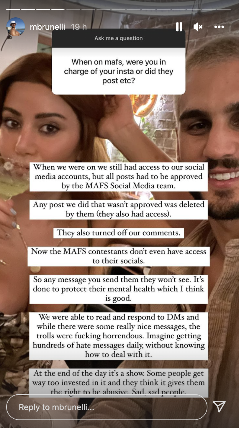 Mafs Michael Brunelli Spills Behind The Scenes Secrets And Is It Fake 
