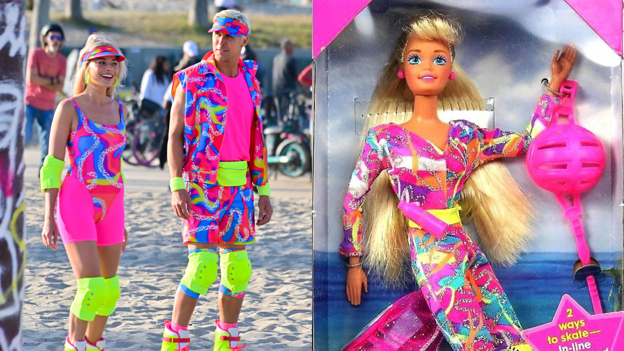 Here's How The Barbie Movie Outfits Match Up To Actual 90s Dolls