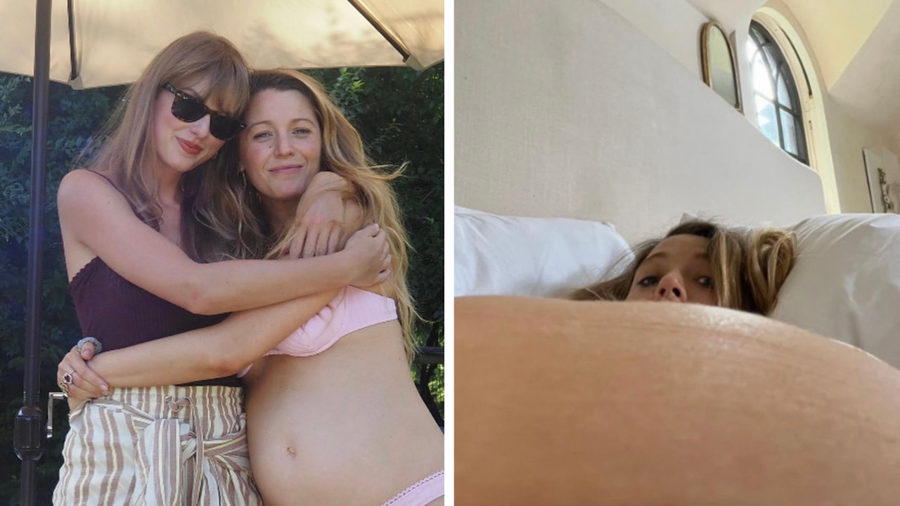 1280px x 720px - Blake Lively Shared Pregnancy Pics So Paps At Her House Would Leave