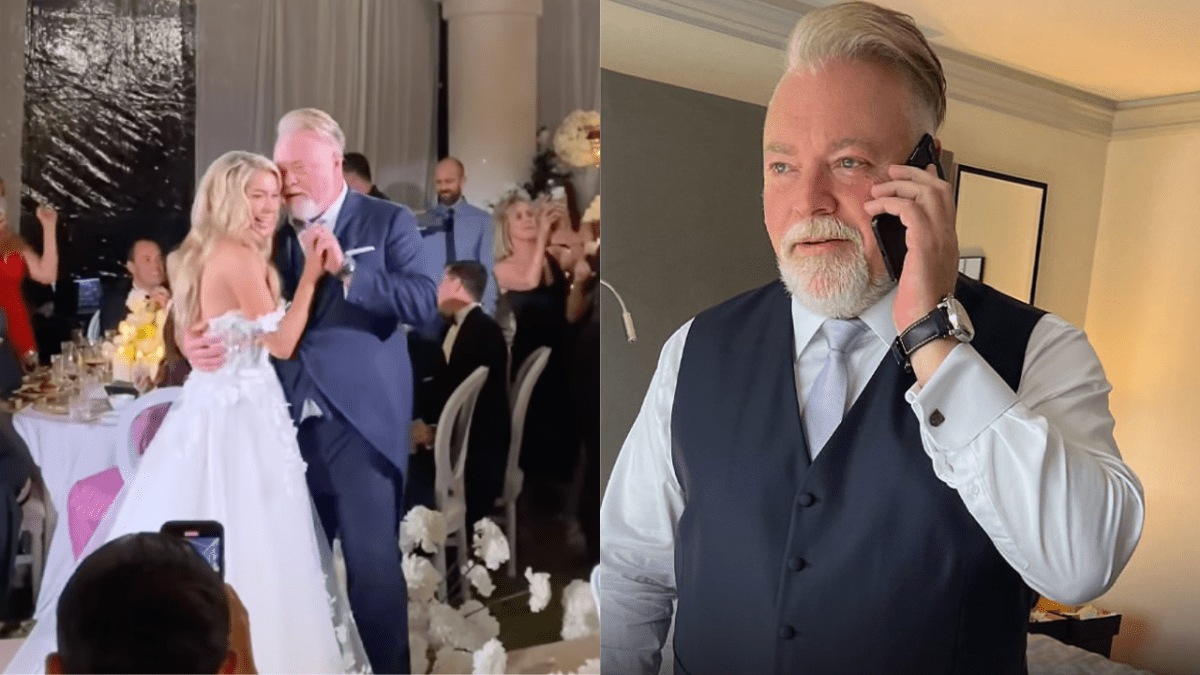 Radio icon Kyle Sandilands' star-studded wedding