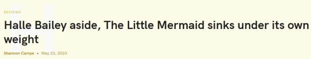 the little mermaid review