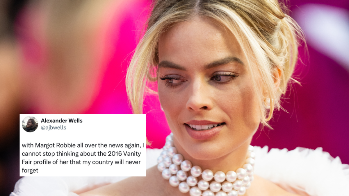 A 2016 Vanity Fair Profile On Margot Robbie Is Getting Dragged