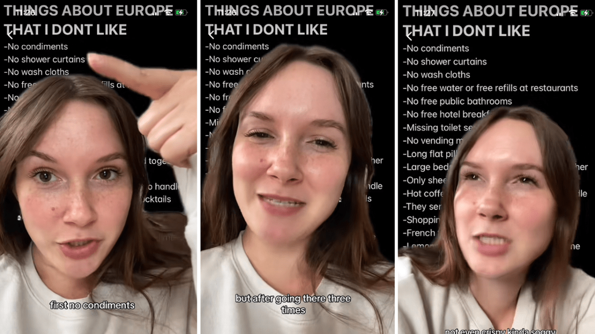US Tourist Mutes TikTok After Saying Why She Didn't Like Europe