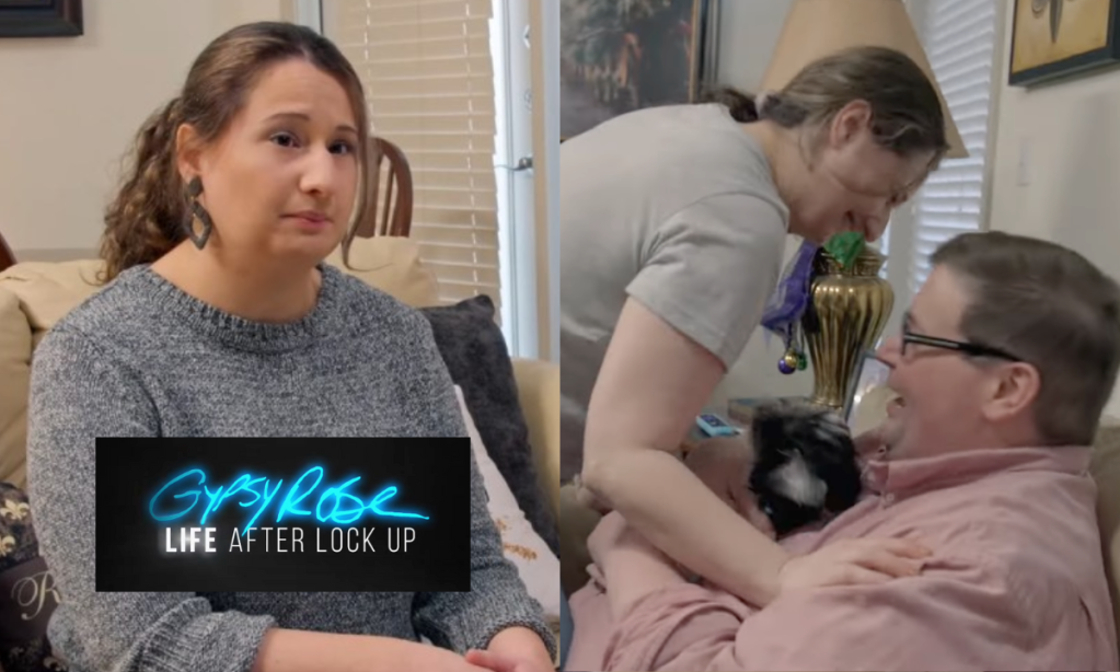 Gypsy Rose Blanchard and Ryan Anderson in Life After Lock Up 2024 Documentary