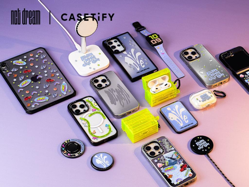 K-pop group NCT DREAM x CASETiFY collab