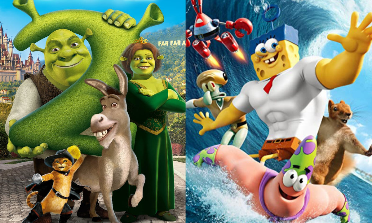 Paramount+ Family Friendly movies like Shrek 2