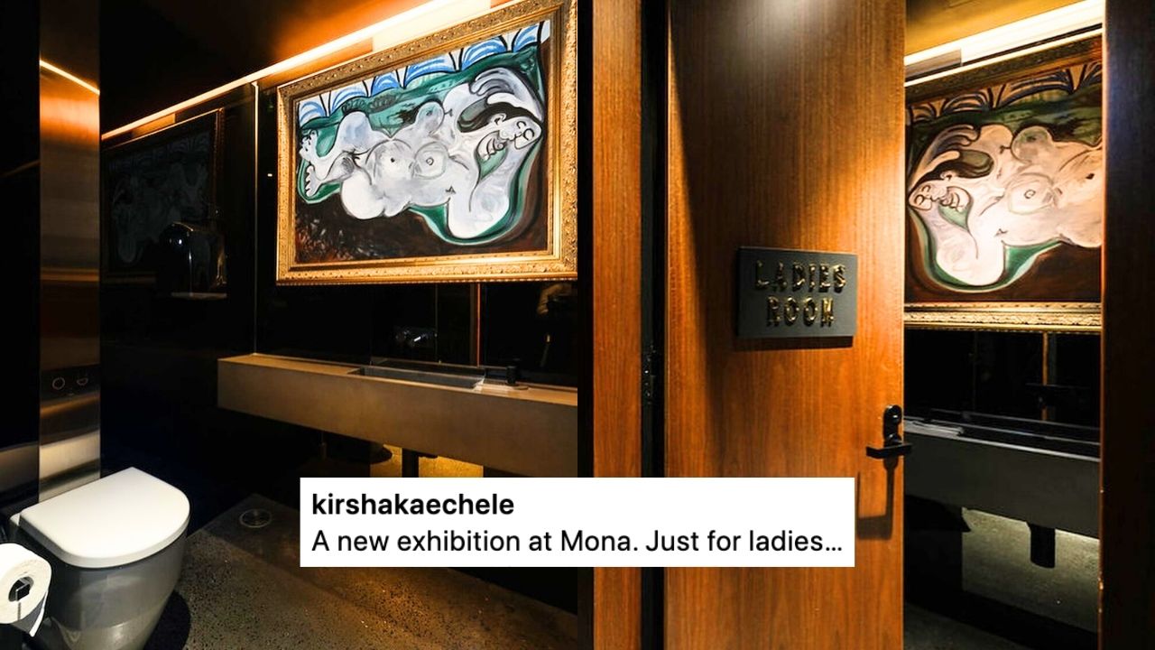MONA Picasso toilets