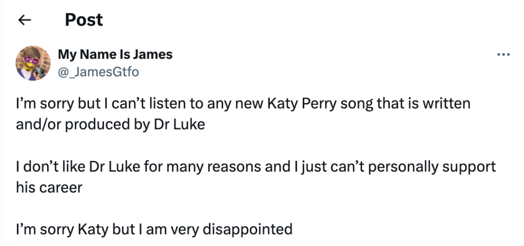 Katy Perry new album
