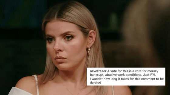 MAFS’ Olivia Frazer Has Called For A Reality Television Reform And She’s Not The Only One