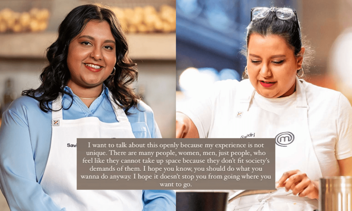 Savindri 'Sav' Perera MasterChef Australia body dysmorphia battle