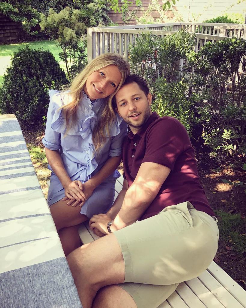 Gwyneth Paltrow and Derek Blasberg pre diarrhea incident