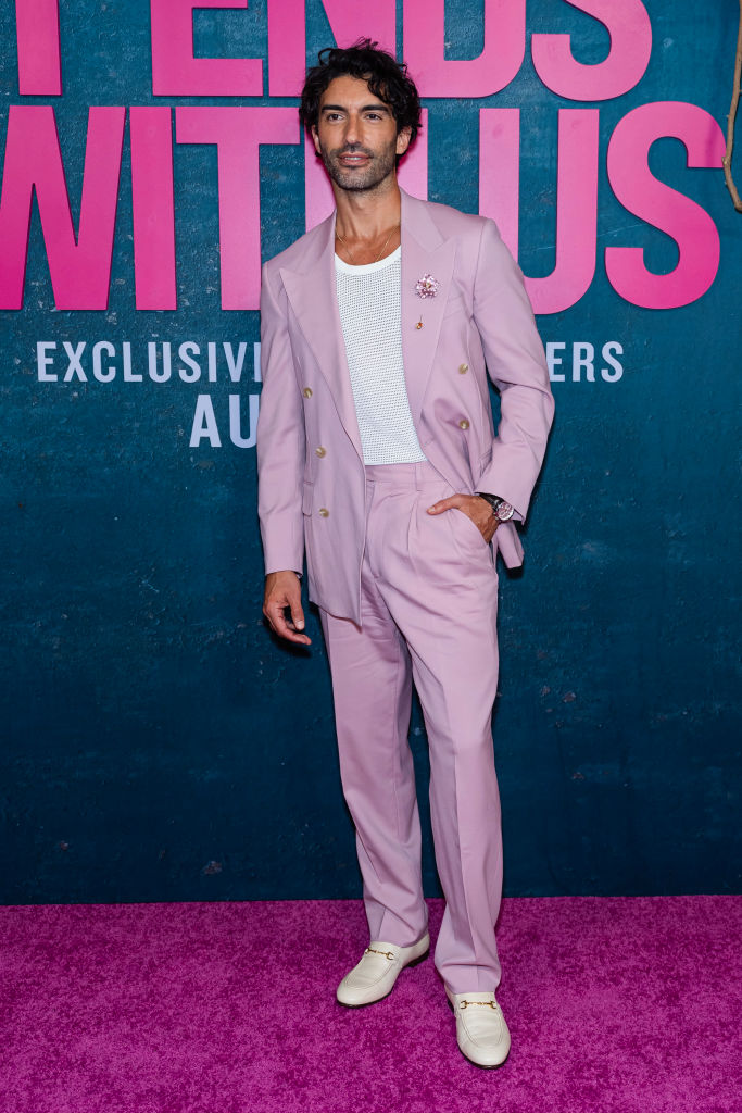 Justin Baldoni at the It Ends With Us Premiere