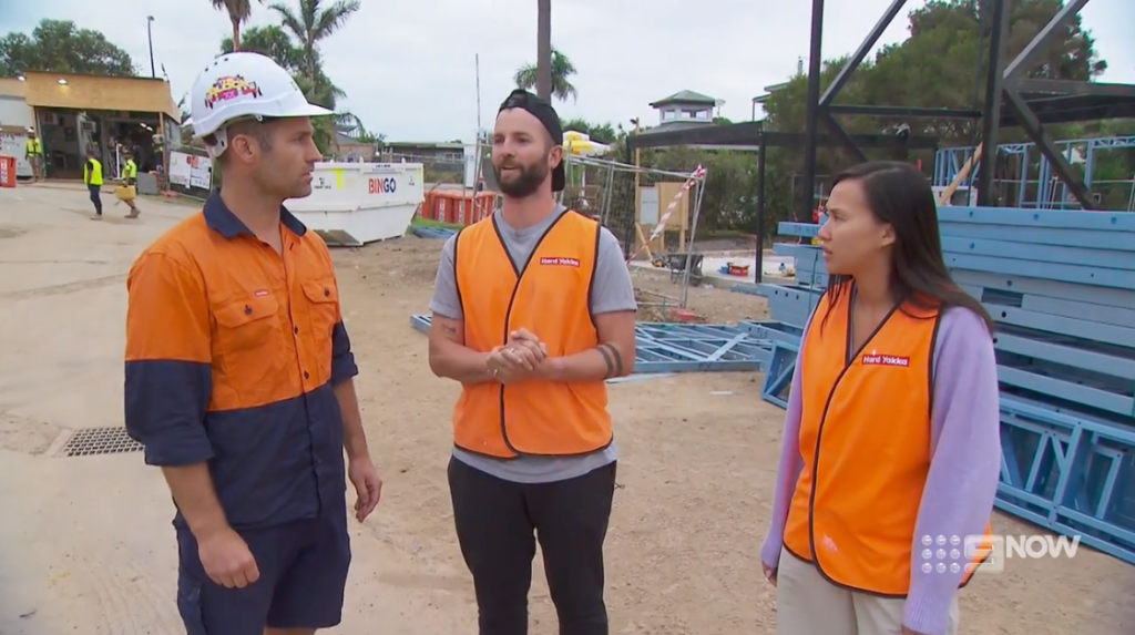 Foreman Dan, Kristian & Mimi on The Block